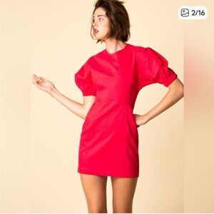A.L.C. Valenti puff sleeve mini dress
